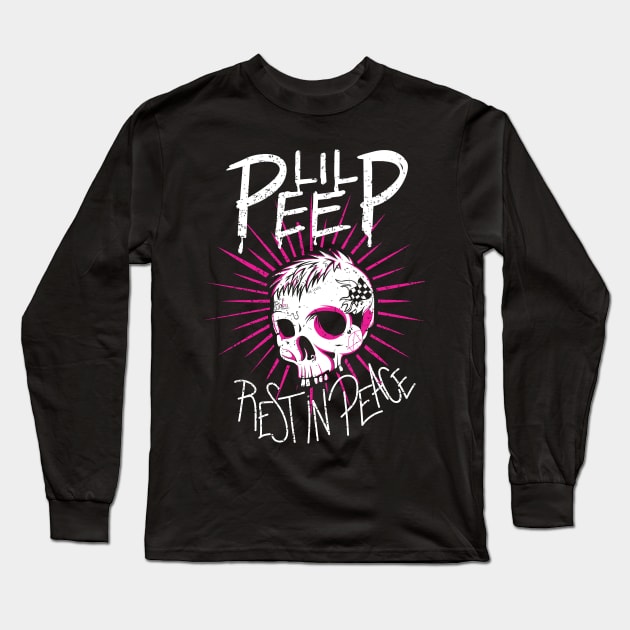 RIP PEEP TRIBUTE Long Sleeve T-Shirt by gastaocared